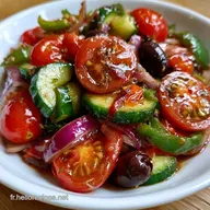 Salade Grecque Traditionnelle en 15 Min