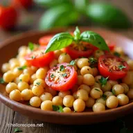 Salade de Pois Chiches Tomates Mon Secret M&eacute;diterran&eacute;en