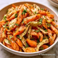 Salade Orientale au Fenouil et Carottes