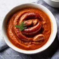 Saucisse Pur&eacute;e Maison La Touche Bleue Gourmande