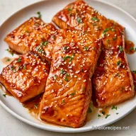 Saumon Sauce Soja au Miel et S&eacute;same