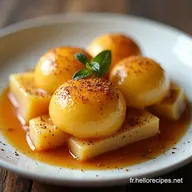 Entremets Pommes Caramel et Sp&eacute;culoos Un D&eacute;lice Automnal