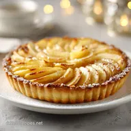 Tarte Amandes et Pommes Beurre Sal&eacute;