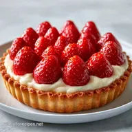 Recette de Tarte aux Fraises pour 8