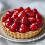 Tarte aux Fraises Maison (6 pers.)