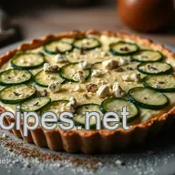 Tarte Courgette Ch&egrave;vre: La Recette Parfaite pour &Eacute;blouir vos Invit&eacute;s
