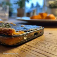 Le secret de ma Tarte Courge Butternut Et Bleu rustique et cr&eacute;meuse