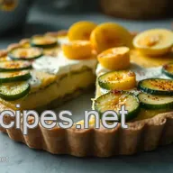 Recettes sal&eacute;es avec mascarpone : Tarte &agrave; la Courgette d&eacute;licieuse