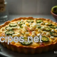 Ma Tarte Soleil aux Courgettes et Ch&egrave;vre: Un D&eacute;lice Proven&ccedil;al