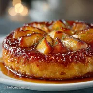 Recette Tarte Tatin Classique Inratable Caramel Dor&eacute; et Pommes Fondantes