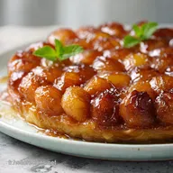 Tarte Tatin Recette Traditionnelle - P&acirc;te Feuillet&eacute;e Caram&eacute;lis&eacute;e