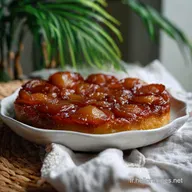 Recette Tarte Tatin Traditionnelle Caramelis&eacute;e