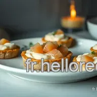 Tartelettes Saumon Fum&eacute; et Cr&egrave;me Citronn&eacute;e : Un Ap&eacute;ritif Chic