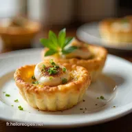 Tartelettes aux Coquilles SaintJacques sur Un D&eacute;lice Parisien