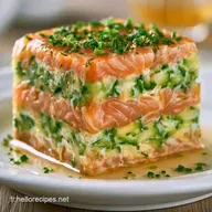 Terrine Courgette Saumon Fum&eacute; pour 6
