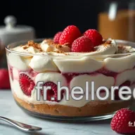 Tiramisu aux Framboises: Un D&eacute;lice Fruit&eacute; et Simple &agrave; R&eacute;aliser