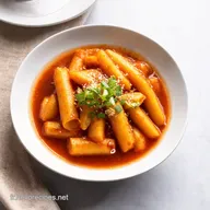 Tteokbokki plat en sauce Ma recette facile et r&eacute;confortante