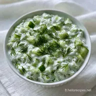 Tzatziki Vegan au Yaourt de Coco