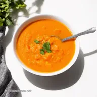 Ma Soupe de Lentilles Corail aux Carottes et Coco Facile