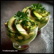 Verrine Avocat: Mousse Velout&eacute;e en 15 Minutes
