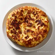 La Vraie Tortilla Espagnole Classique Le Secret du C&oelig;ur Cr&eacute;meux