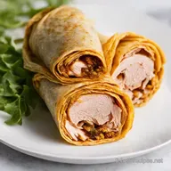 Wrap de Poulet au Sumac Facile Go&ucirc;t M&eacute;diterran&eacute;en