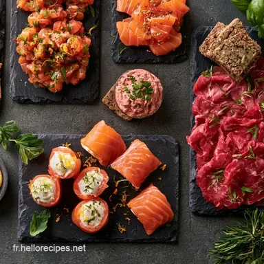 Ap&eacute;ro Dinatoire Sans Cuisson: Bouch&eacute;es et Tapas