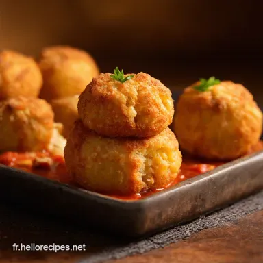 Arancini au Four La Sicile Facile et Gourmande Fiche recette
