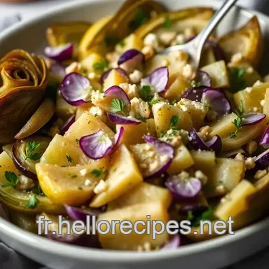 Cuisson artichaut : Artichauts Violets à la Provençale Faciles et Savoureux Fiche recette