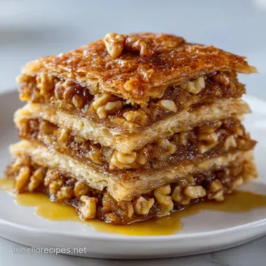 Baklava P&acirc;te Filo : La Recette Facile et Croustillante Fiche recette