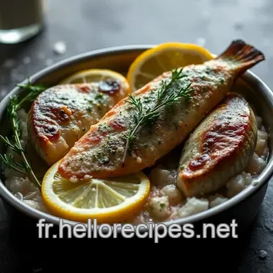 Cuisson Poisson Four Facile: Bar en Croûte de Sel Parfumée! Fiche recette