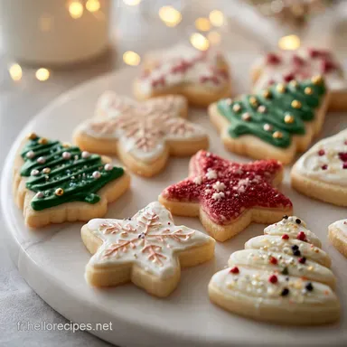 Recette de Biscuits de No&euml;l Facile en 30 Minutes Fiche recette