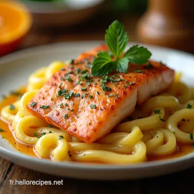 Blanquette de Saumon aux Poireaux La Recette Facile Fiche recette