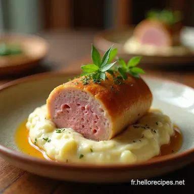 Boudin Blanc Cr&egrave;me Roquefort Un D&eacute;lice Facile Fiche recette