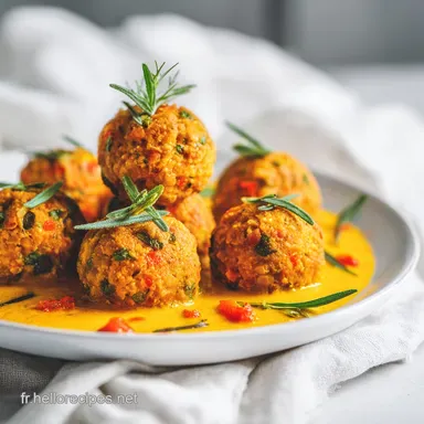 Boulettes Carottes et Pois Chiches : Recette Sauce Coco en 45 min Fiche recette