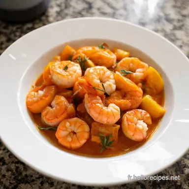 Boulgour de crevettes aux cl&eacute;mentines Ma recette ensoleill&eacute;e Fiche recette