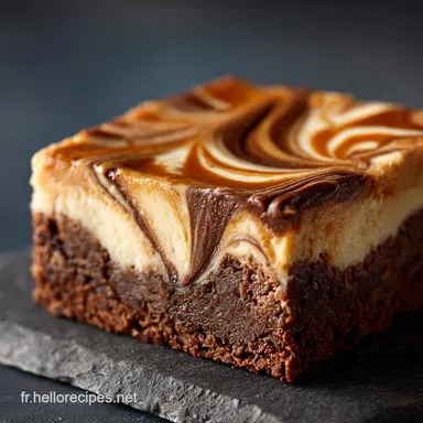 Brownie Caramel Cheesecake Swirl: Lultime P&acirc;tisserie Gourmande. Fiche recette