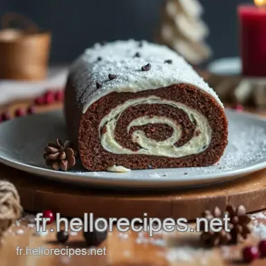 Bûche de Noël Exquise : La Meilleure Recette avec Moule Pour Bûche de Noël Fiche recette