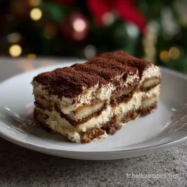 Buche Tiramisu: Un R&ecirc;ve Cr&eacute;meux au Caf&eacute; Fiche recette