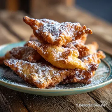 Bugnes Simplissimes Recette Facile en 13 Min Fiche recette