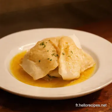 Recette Papillote Cabillaud Facile Le Secret du Goût Fiche recette