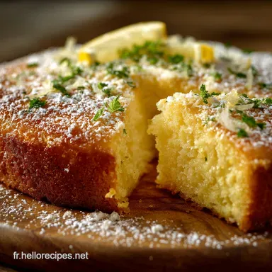 Cake au mascarpone Recette facile du g&acirc;teau moelleux citronn&eacute; Fiche recette