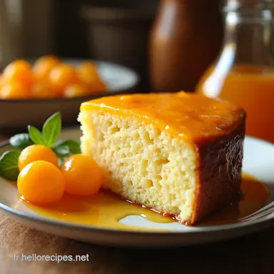 Cake au Yaourt aux Abricots Le Go&ucirc;ter Ensoleill&eacute; Facile Fiche recette