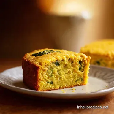 Cake sal&eacute; courgette poivron Mon Cake Estival au St M&ocirc;ret Fiche recette