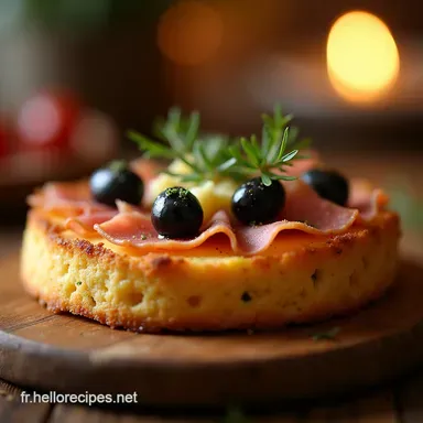 Recette Cake au Jambon Gruyère et Olives Le Secret Moelleux Fiche recette