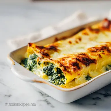 Cannelloni Ricotta et &Eacute;pinards : 60 Min Fiche recette