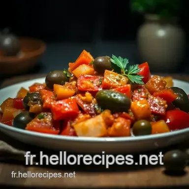 Caponata Sicilienne Facile: La Recette Ensoleillée de Mamma! Fiche recette