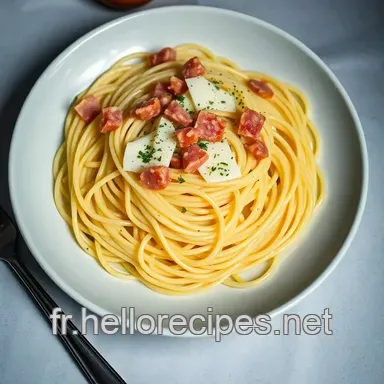 Carbonara Authentique Recette: Le Secret Italien Ultime! Fiche recette