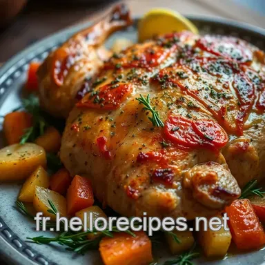 Chapon de Pintade Rôti aux Herbes de Provence : Un Plat Familial Incontournable Fiche recette