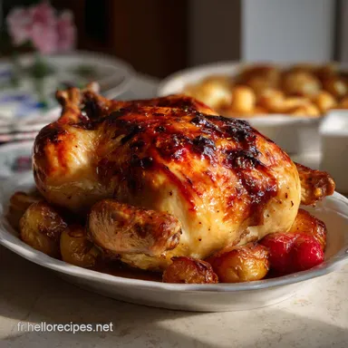 Repas de Nouvel An Entre Amis au Chapon Farci Fiche recette